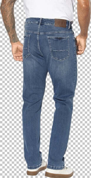 Thumbnail - Tiefbundjeans FJORDSEN hellblau