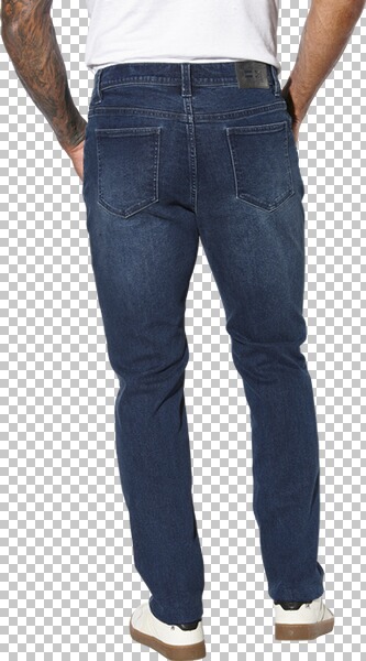 Thumbnail - Tiefbundjeans HARSKOG blau