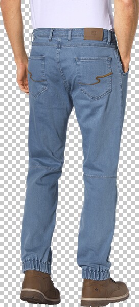 Thumbnail - Tiefbundjeans HEMAL hellblau