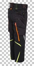 Winter Trousers E S Motion 2020 Children S Black High Vis Yellow High Vis Orange Engelbert Strauss