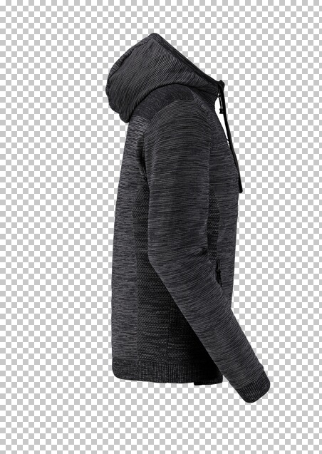 Windbreaker Kapuzenstrickjacke E S Motion Ten Schwarz Engelbert Strauss