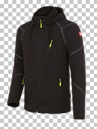 Kapuzen Fleece Jacke E S Motion 2020 Schwarz Engelbert Strauss