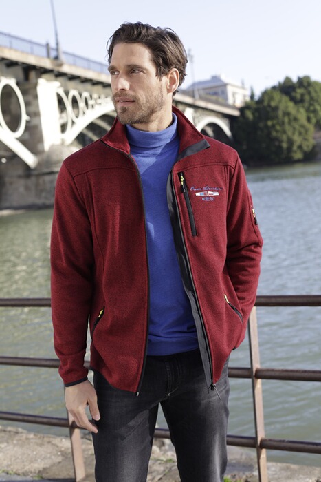 Veste discount en maille