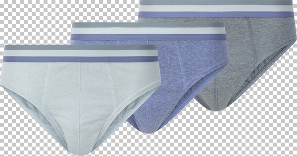 3er Pack Slip BRUNARDO blau