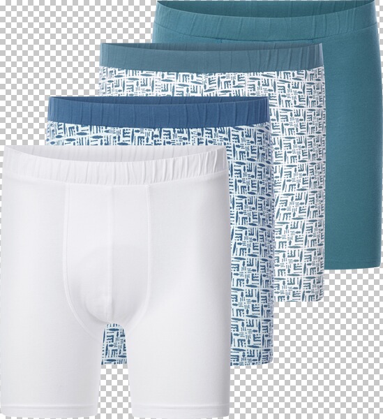 4er Pack Boxershorts VITLIDE petrol mint weiß