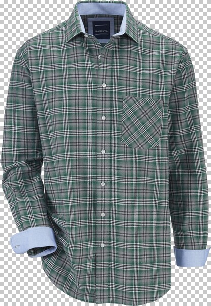 Chemise en flanelle FLOREVERTI vert