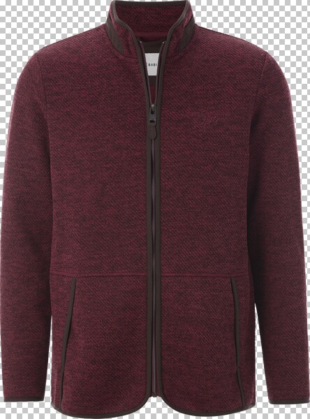 Fleecejacke DANARIO dunkelrot