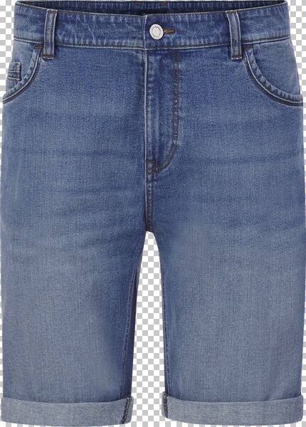 Jeansbermuda CARZINI blau