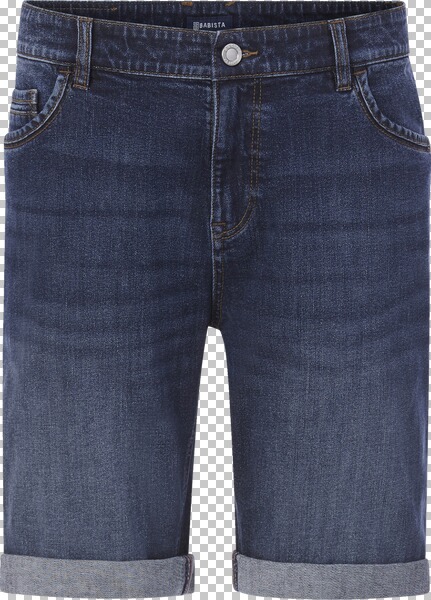 Jeansbermuda CARZINI dunkelblau