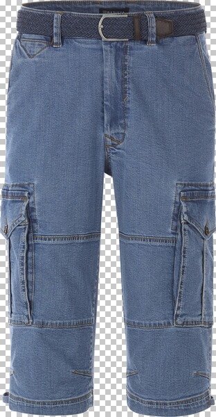 Jeansbermuda ISANDRO hellblau
