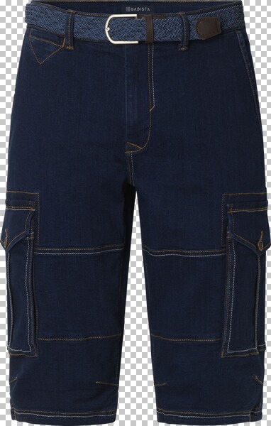 Jeansbermuda ISANDRO dunkelblau