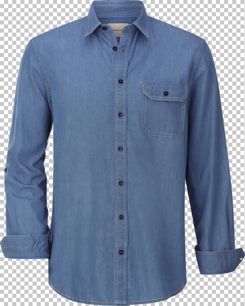 Jeanshemd OLAR hellblau