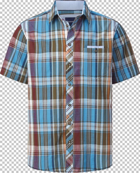 Kurzarmhemd BELLIANO blau