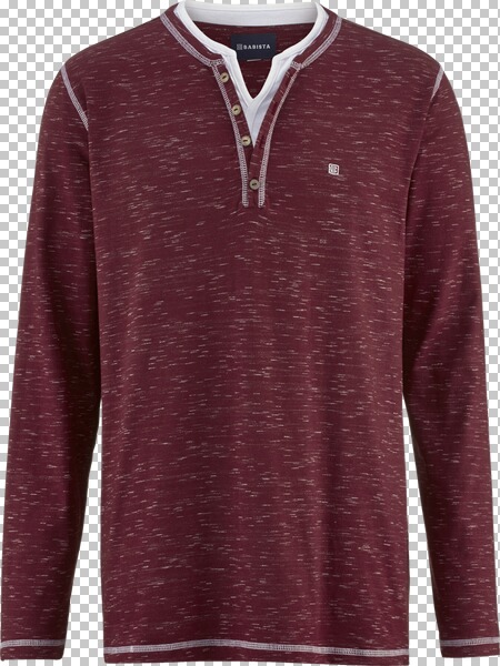 Langarmshirt GIVIRA dunkelrot