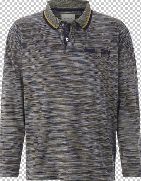 Langarm-Poloshirt VANDOR oliv
