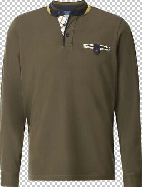 Langarmshirt SAVIRO oliv