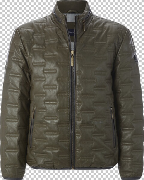 Lederjacke RAMILO oliv