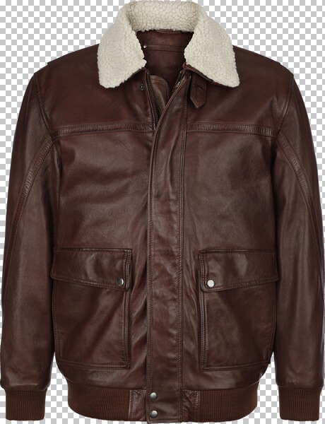Lederjacke ZELVENTO braun