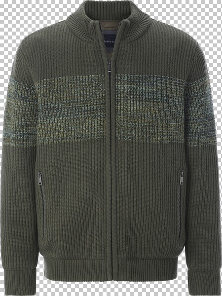 Outdoor Strickjacke BRUSITATI oliv