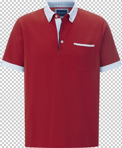 Poloshirt FIOREZZENTO rot