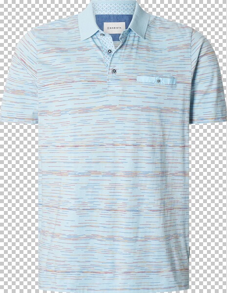 Poloshirt ORVENTO hellblau