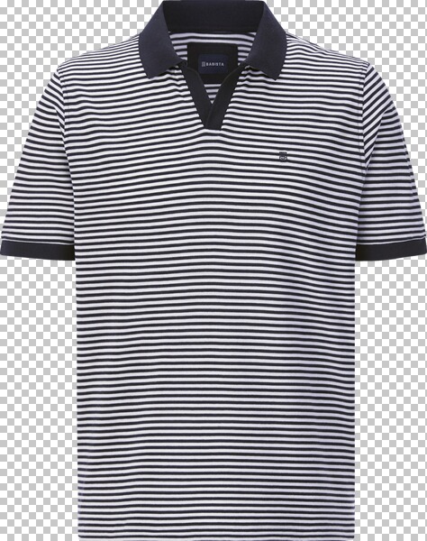 Poloshirt TOSCARELLI weiß blau