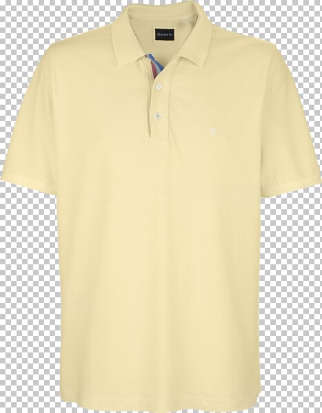 Poloshirt UVIANO hellgelb
