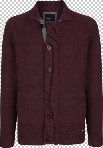 Strickjacke ROBLOTE dunkelrot