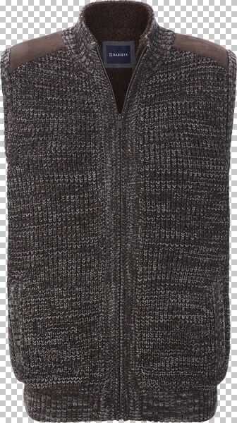 Strickweste MAIALESSI dunkelbraun