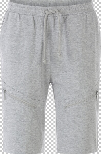 Sweatbermuda HARIC hellgrau
