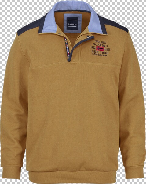 Sweatshirt BELLAVUNTO dunkelgelb