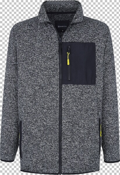 Strickfleecejacke FIORELONI grau