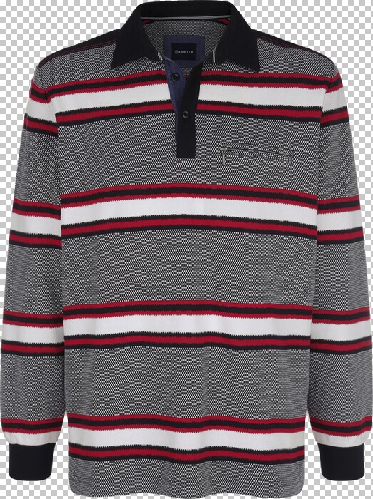 Sweatshirt in wit/oceaan gestreept | Witt Sweatshirt in wit/oceaan gestreept | Witt