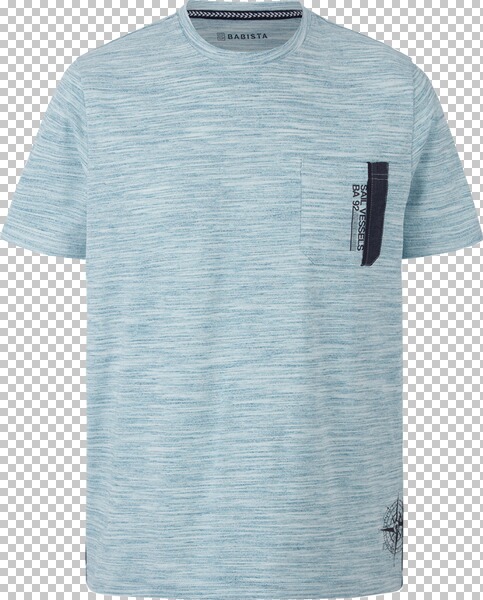 T-Shirt EDIZOTTO hellblau