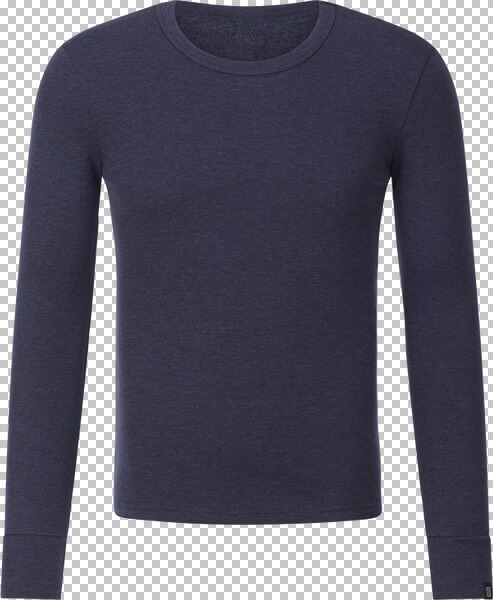 Thermowäsche Langarmshirt ELMARO dunkelblau