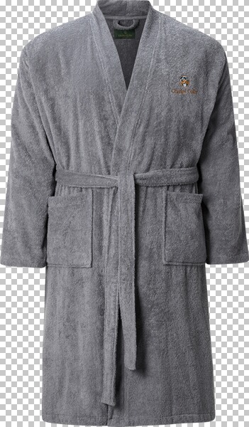 Bademantel LORD CURET grau