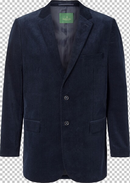 Cord-Sakko DUKE WESTON dunkelblau blau