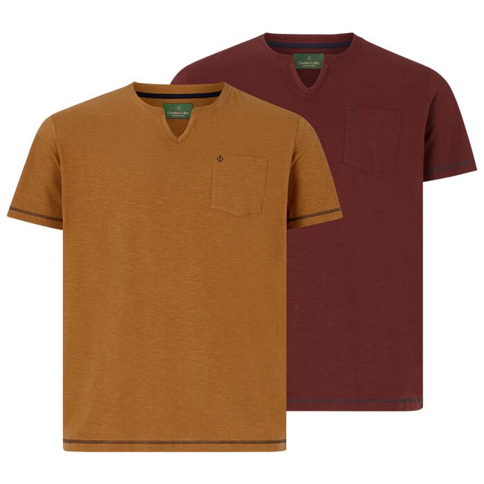 Colby T-Shirt dunkelrot KARLO kaufen online Colby orange EARL | Doppelpack Charles Charles |