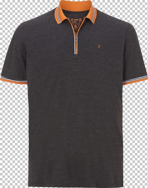 Poloshirt EARL PAT dunkelgrau
