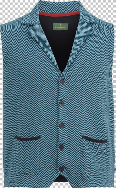 Strickweste DUKE HESTON petrol