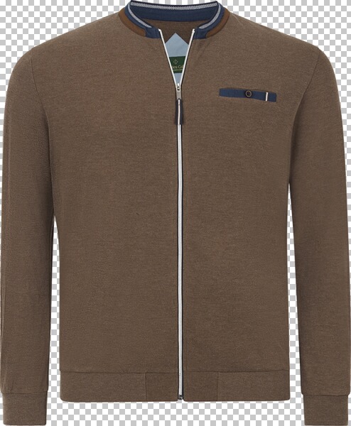 Sweatjacke DUKE RUPOLD braun