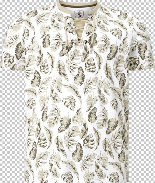 T-Shirt EARL CRISPIN weiß
