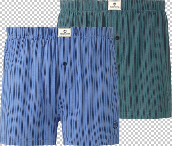 2er Pack Boxershorts THURE petrol royalblau