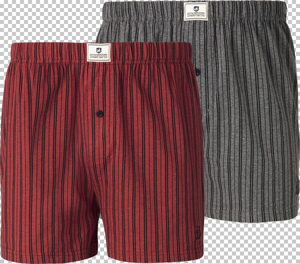 2er Pack Boxershorts THURE rot grau