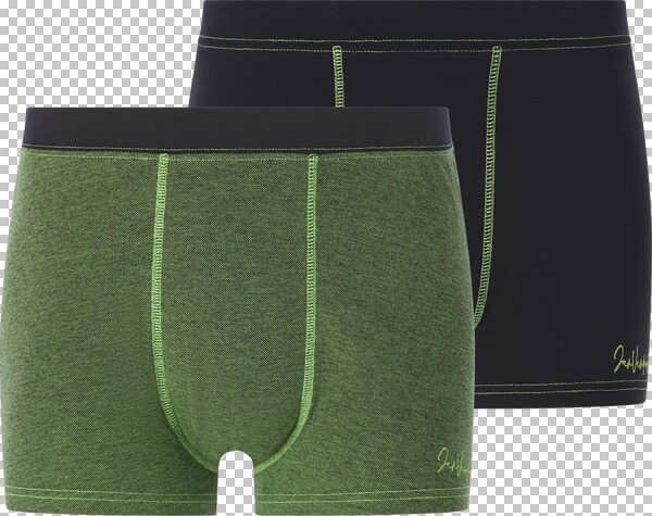 2er Pack Retropants RUNESTAD schwarz grün