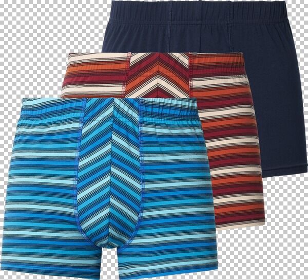 3er Pack Retropants NOTKER blau