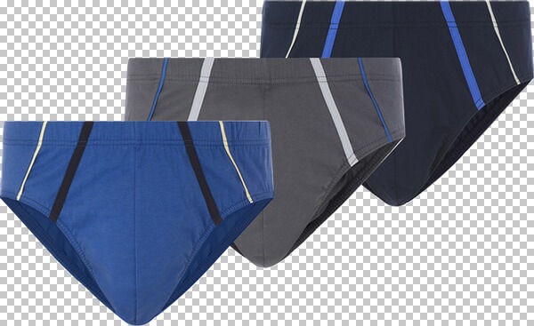 3er Pack Slip GERKAR blau