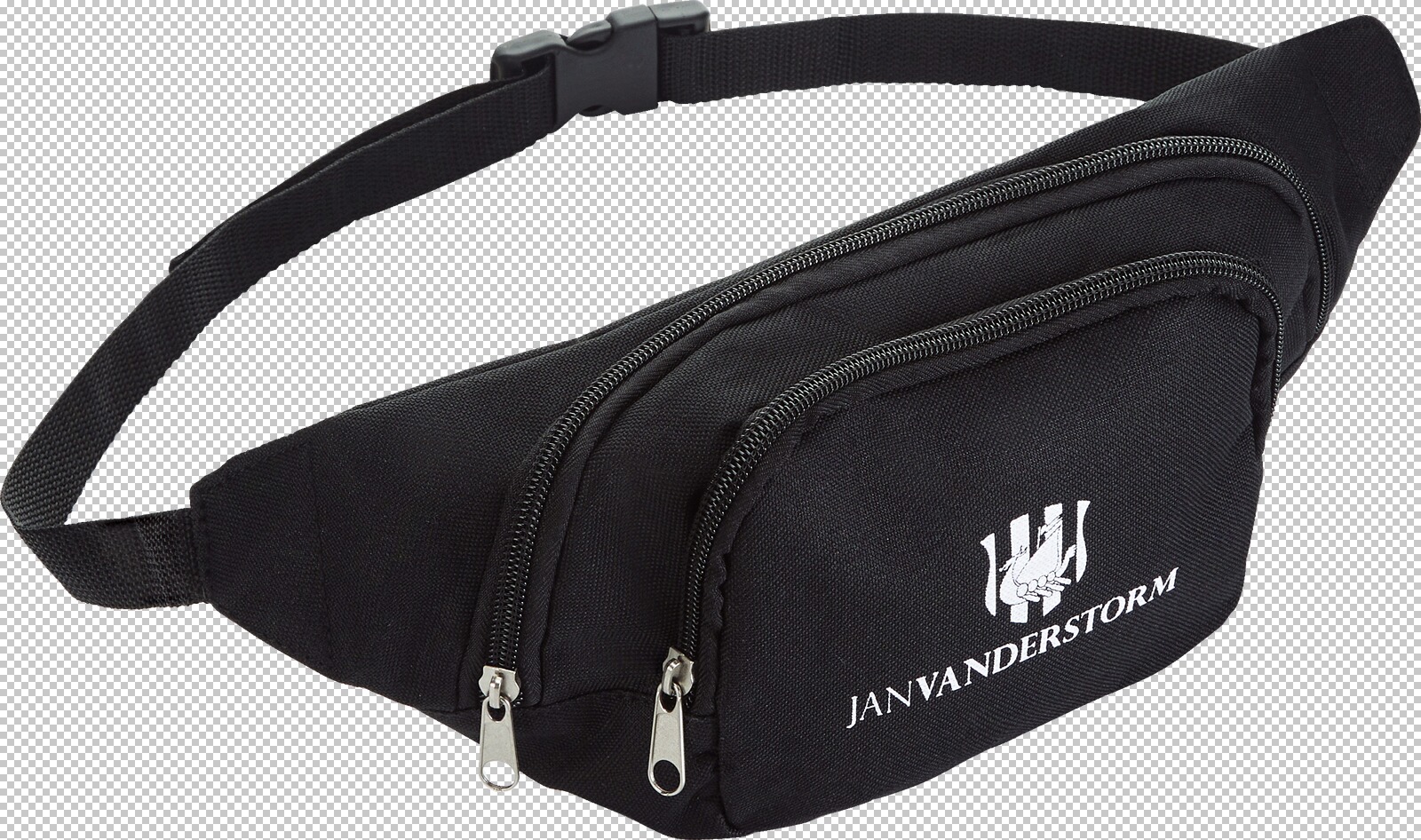 Jan Vanderstorm Aktions - Gürteltasche schwarz