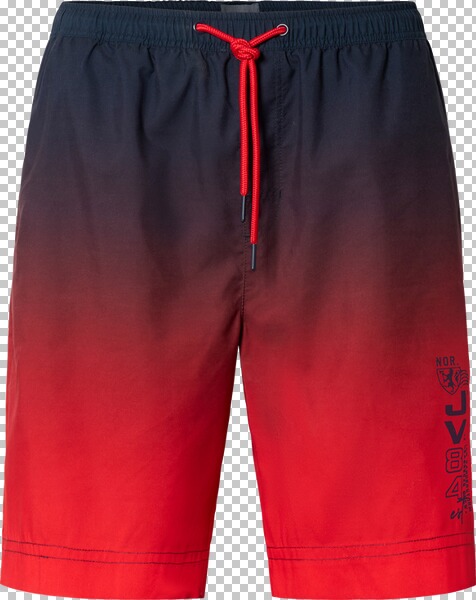 Badeshorts WERENFRIED rot
