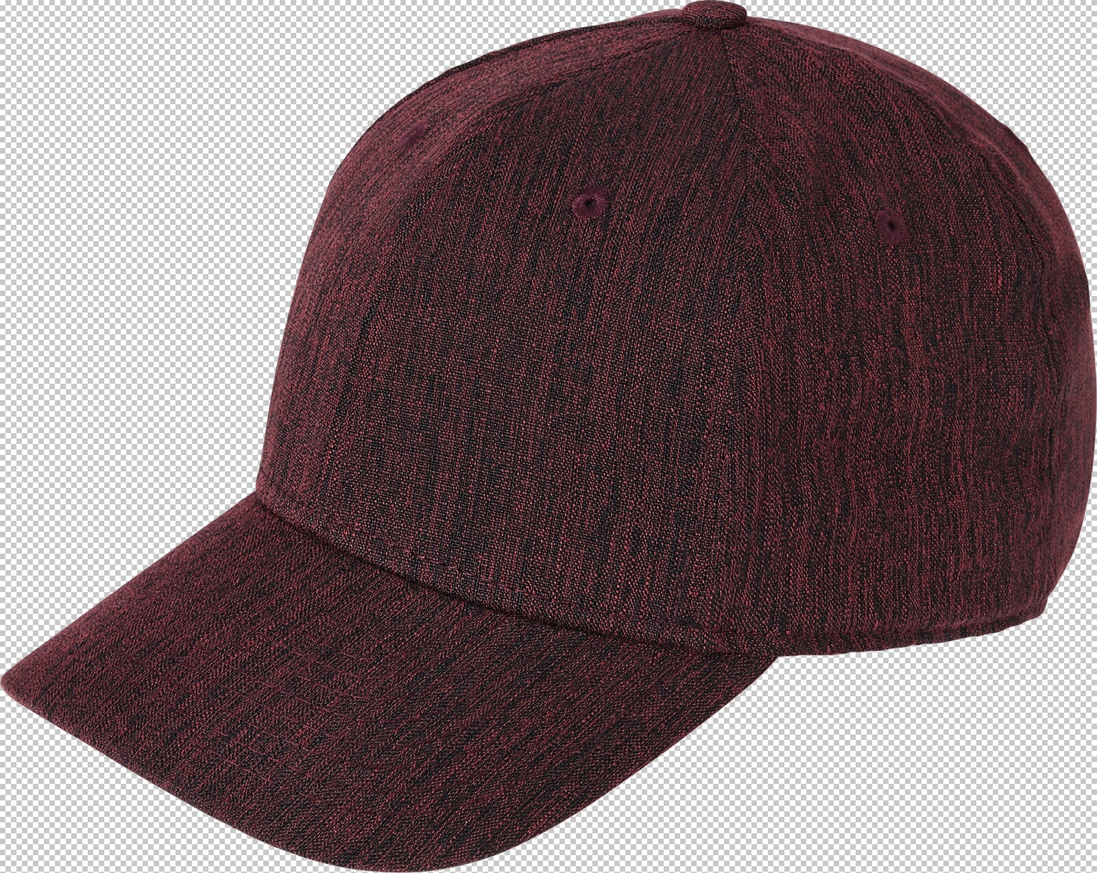 Jan Vanderstorm Basecap RIKKEL dunkelrot melange